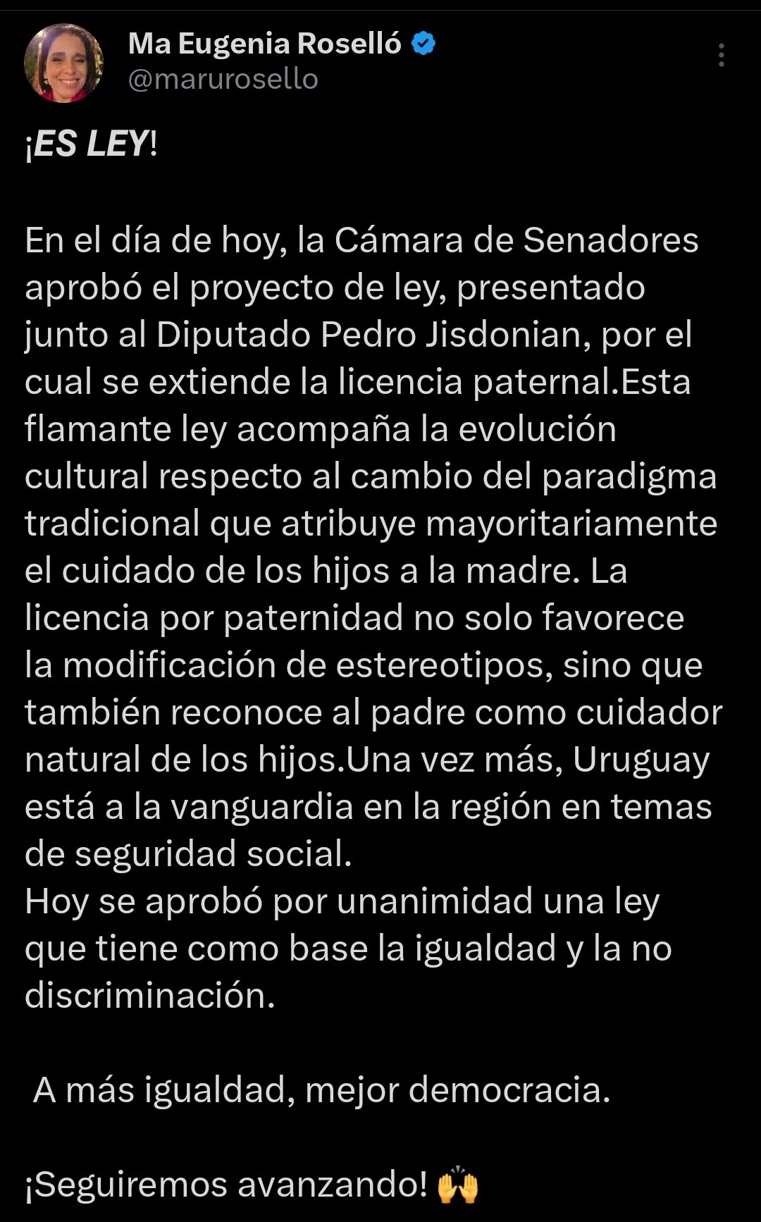 Licencia paternal 