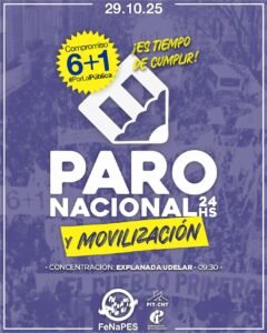 paro nacional 29 de octubre