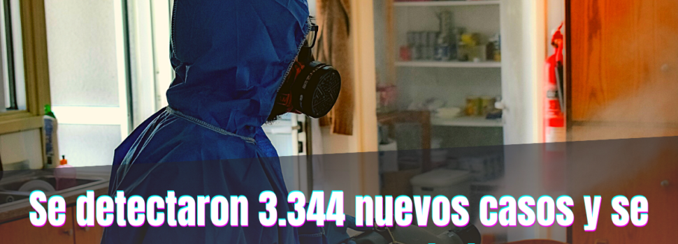 Coronavirus en Uruguay – Se detectaron 3.344 nuevos casos y se reportaron 60 fallecimientos