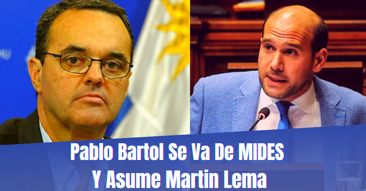 Pablo Bartol se va de MIDES