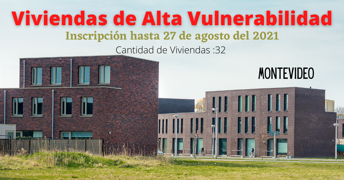 Viviendas de alta vulnerabilidad