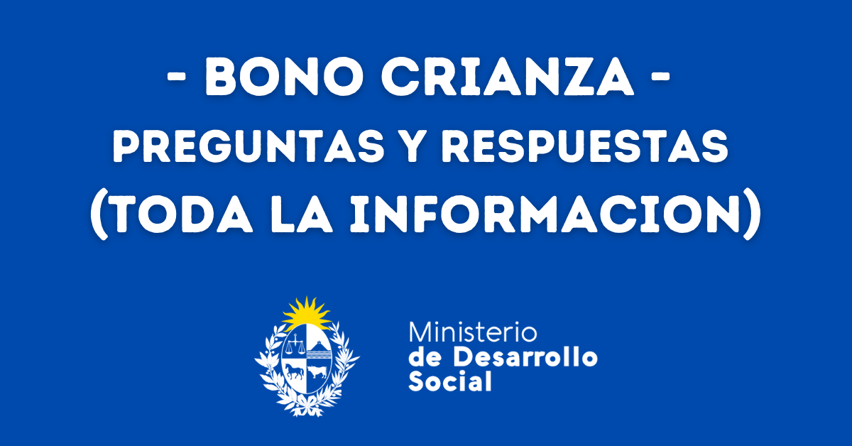 BONO CRIANZA