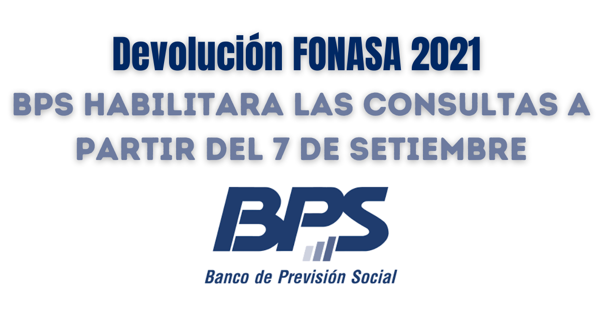 Devolución FONASA