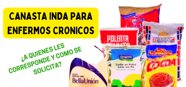 Canasta MIDES Para Enfermos Crónicos