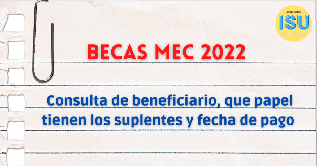 Becas MEC 2022