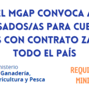 El MGAP convoca a interesados/as para cubrir 615 puestos con contrato zafral en todo el país