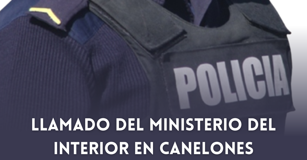 LLAMADO DEL MINISTERIO DEL INTERIOR