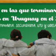 Fechas en las que culminaran las clases en Uruguay en el 2022