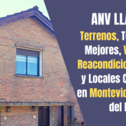 Agencia Nacional de Vivienda (ANV) Llamados en Montevideo e Interior del País Financiados entre 10 y 25 Años