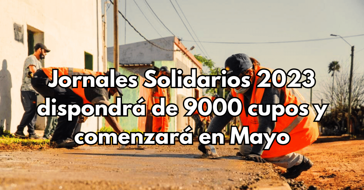 jornales solidarios 2023