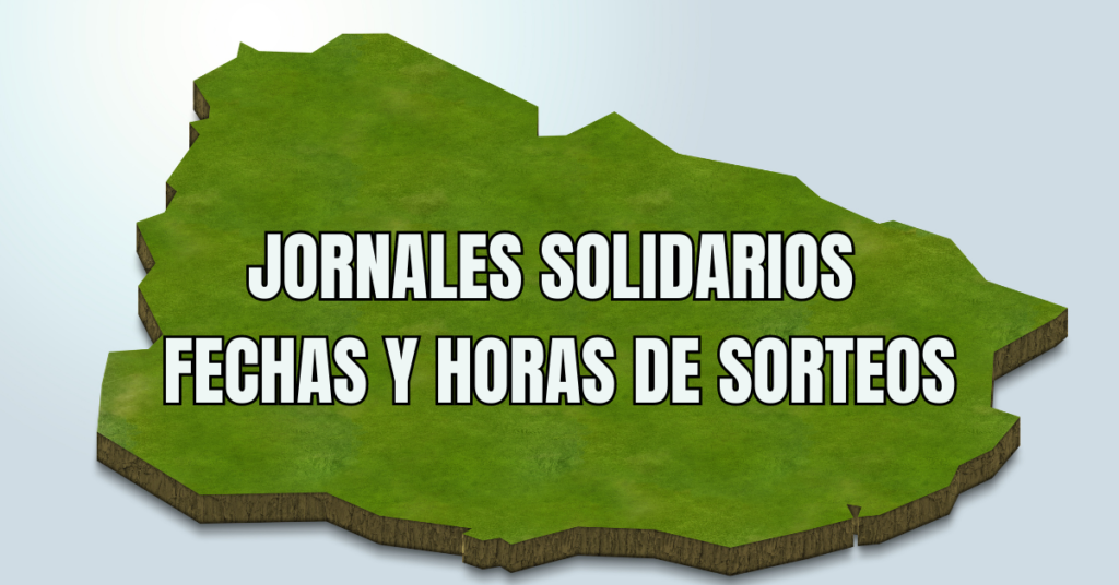 Sorteos de los Jornales Solidarios 2023
