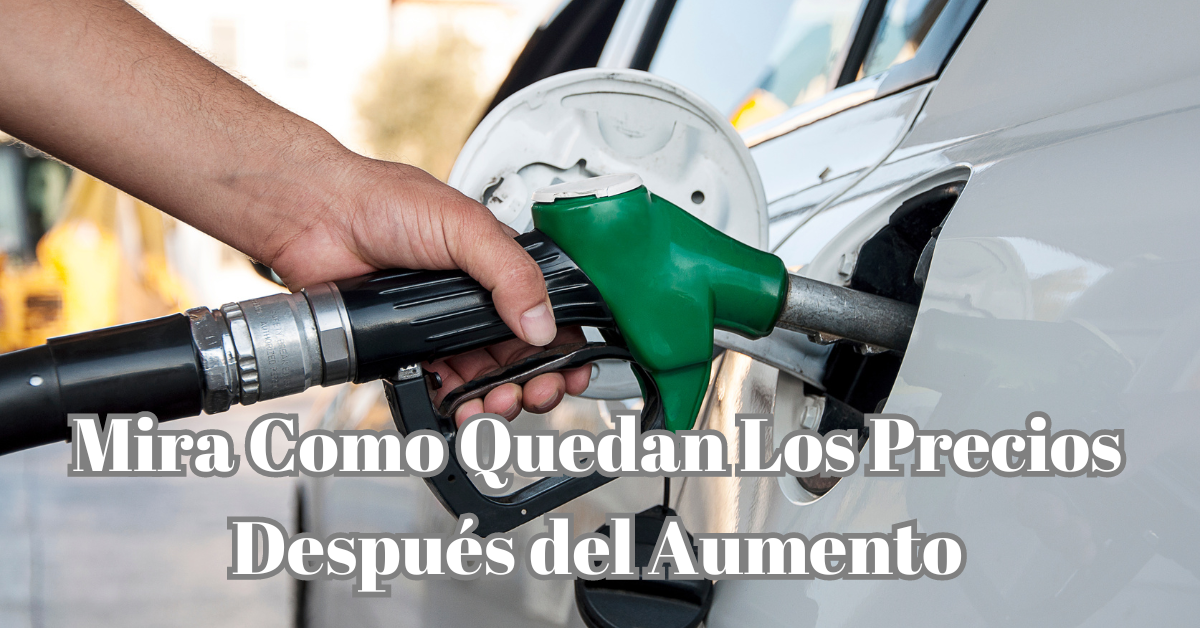 Aumento de combustibles