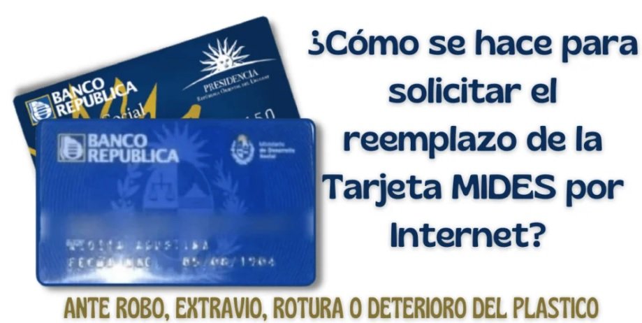tarjeta uruguay social reemplazo