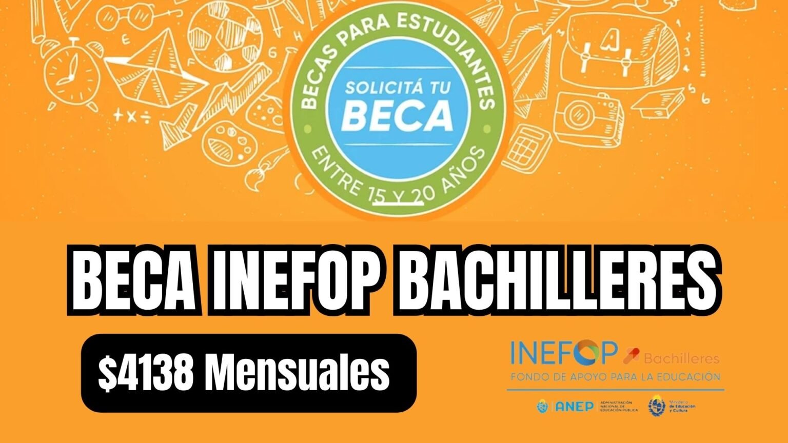 Beca INEFOP Bachilleres 2024 (Comienzan las Inscripciones ...