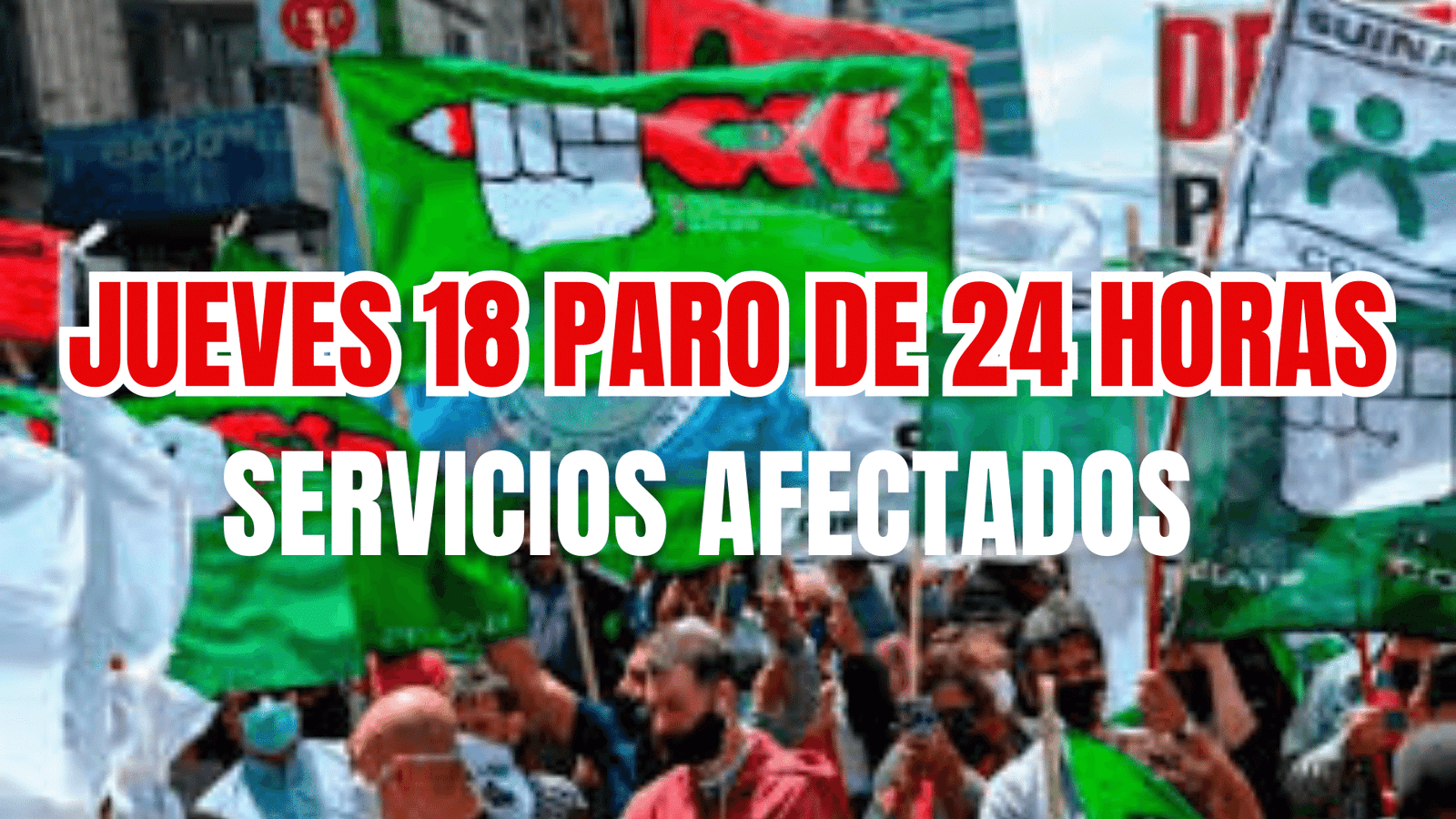 PARO DE 24 HORAS