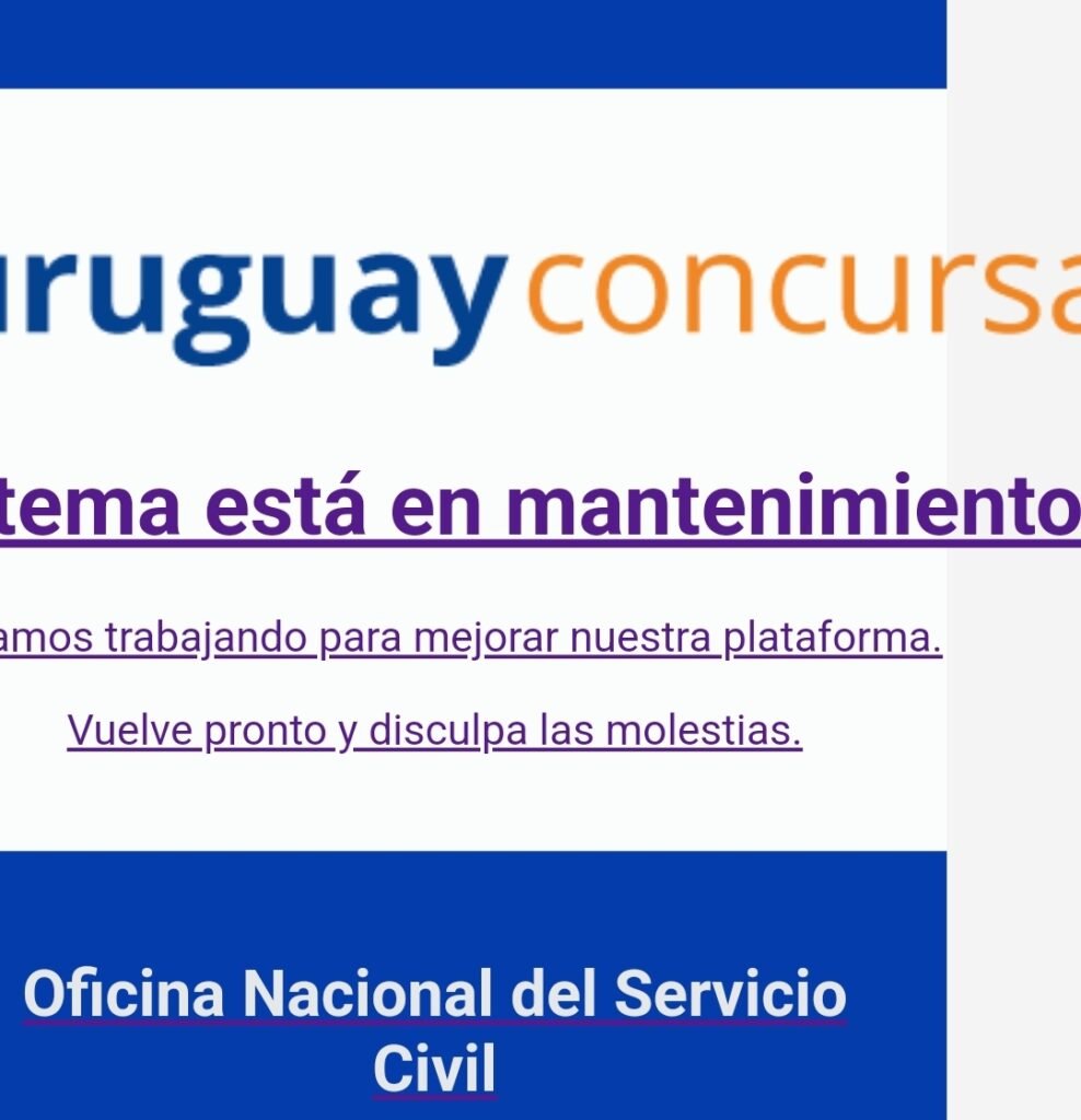 La pagina de Uruguay Concursa fue hackeada