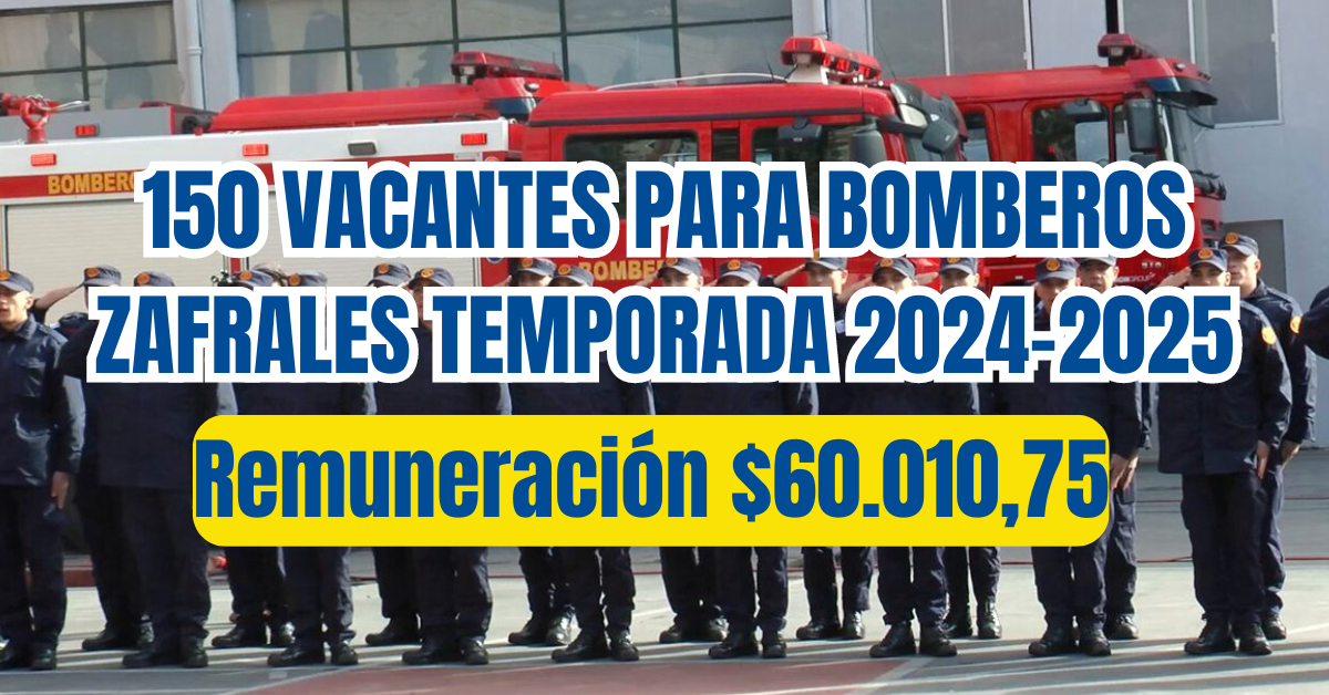 150 bomberos zafrales