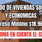 llamado de viviendas sociales y economicas