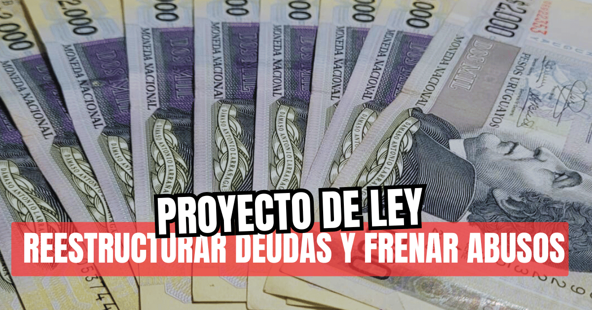 proyecto de ley para reestructurar deudas