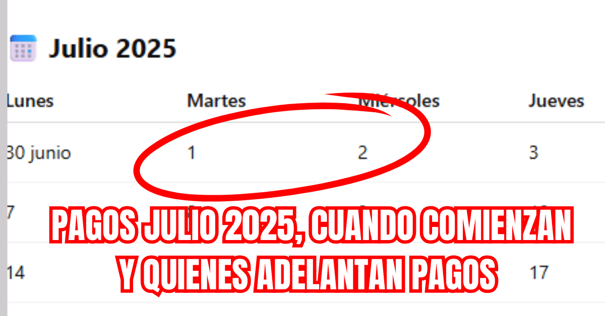 bps pagos julio 2025