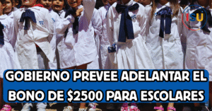 bono $2500 para escolares