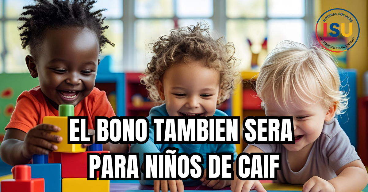 Bono para niños de caif