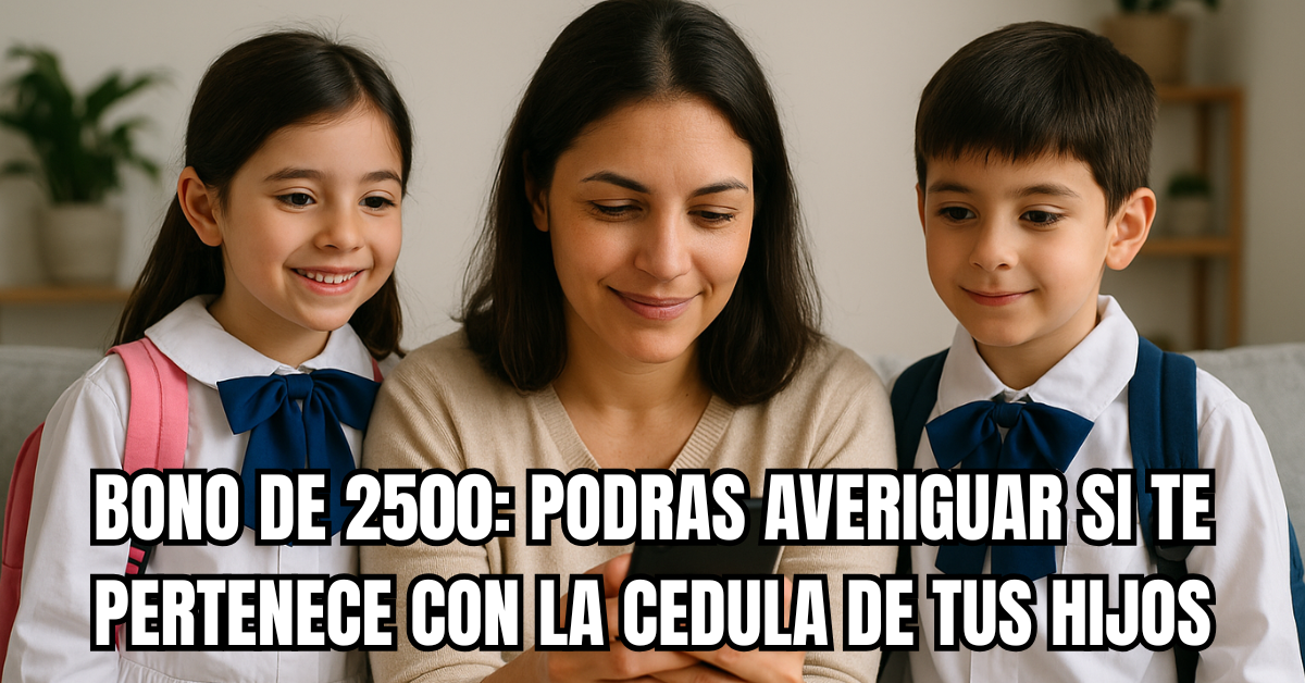 bono escolar de 2500