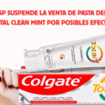 MSP suspende la venta de pasta dental Colgate Total Clean Mint