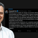 aumento para jubilados