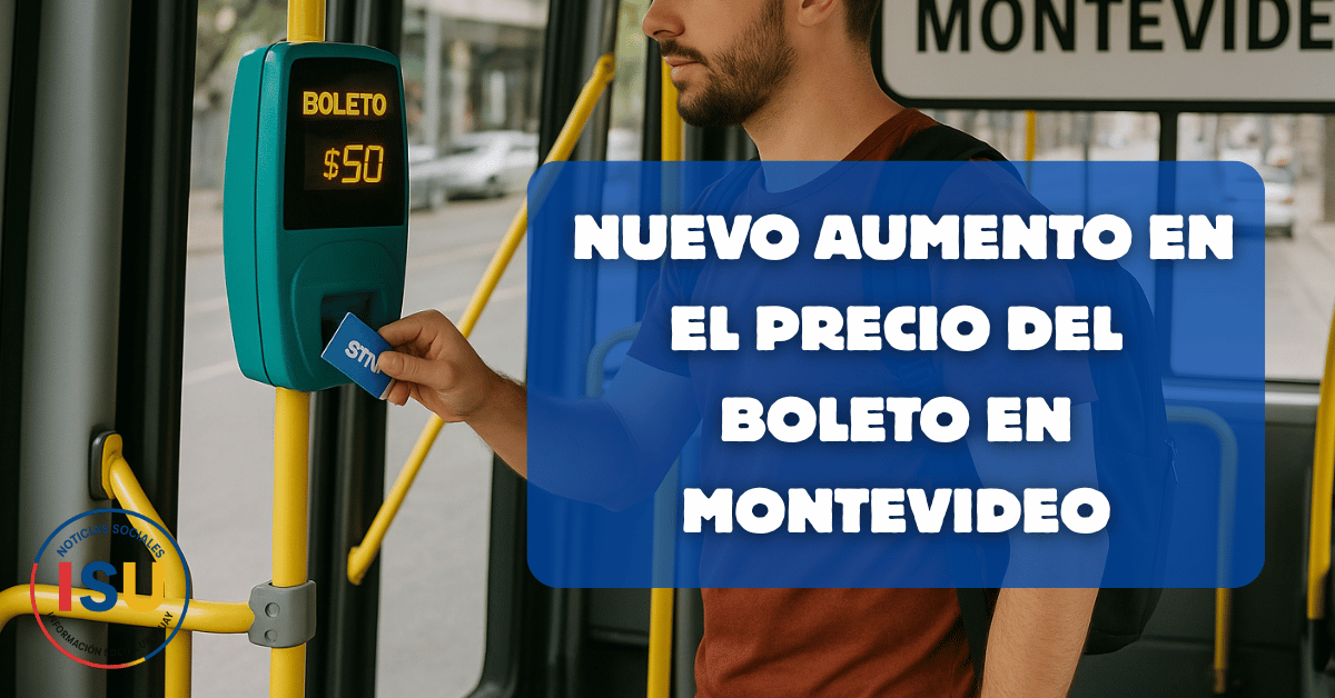 aumento boleto Montevideo