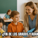 Fin de los grados y abanderados