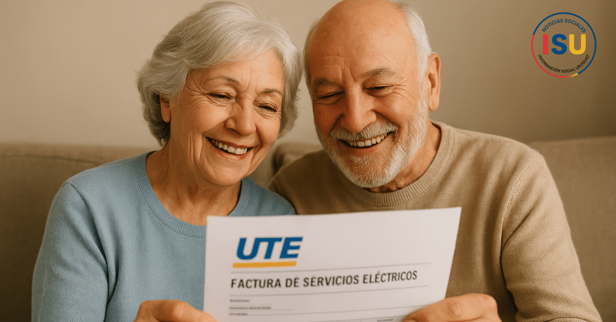 beneficios en la factura de UTE para jubilados y pensionistas