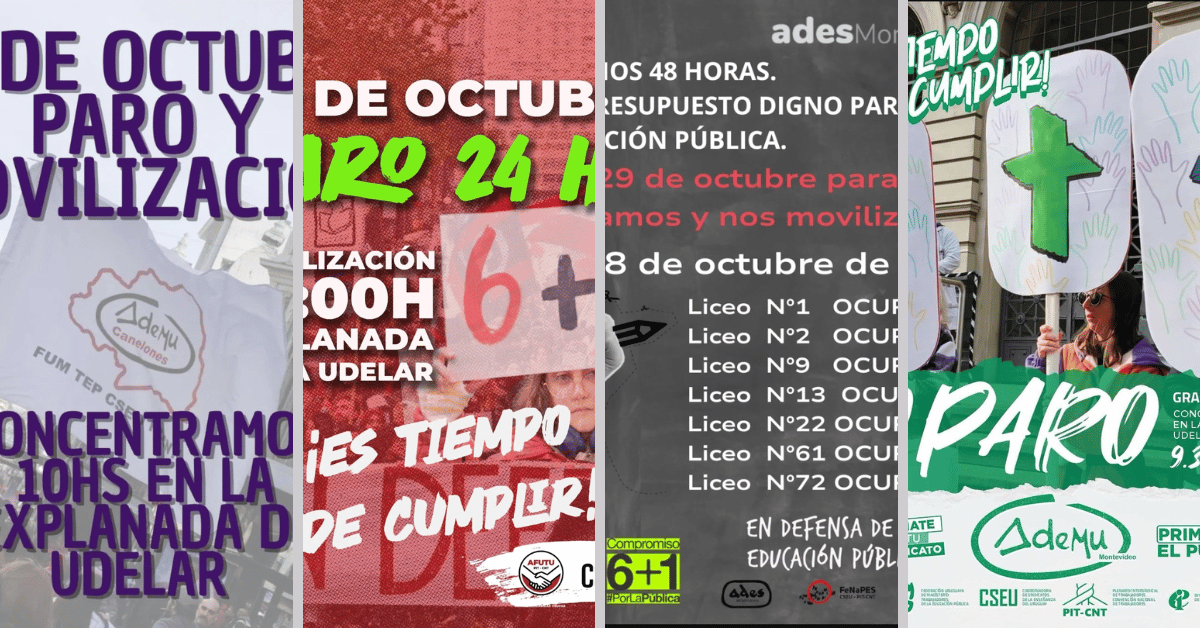 paro el 29 de Octubre