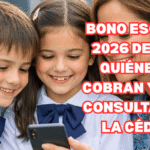 bono escolar de ANEP