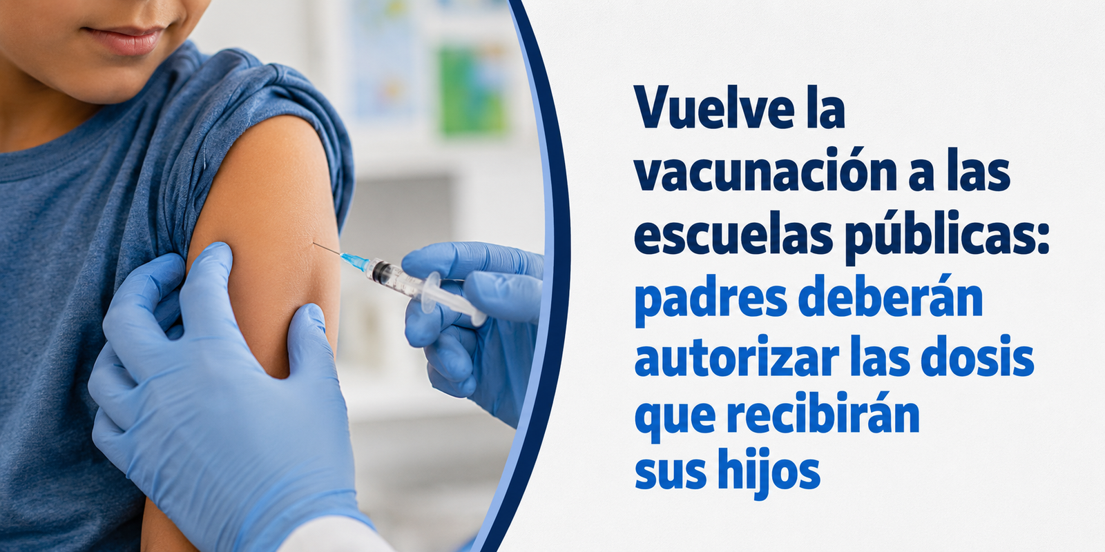 vacunacion en las escuelas