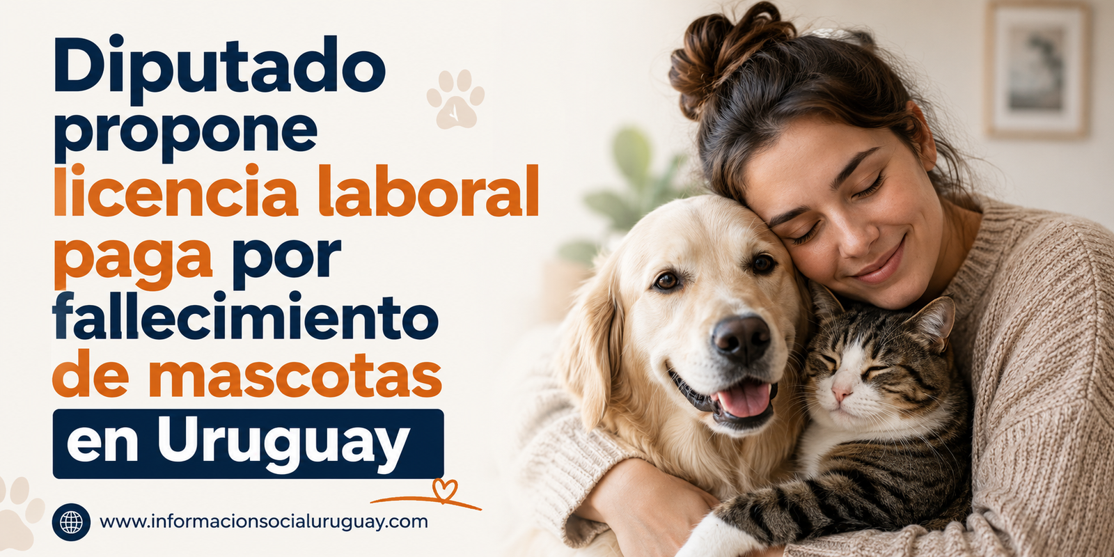 licencia por muerte de mascotas en Uruguay
