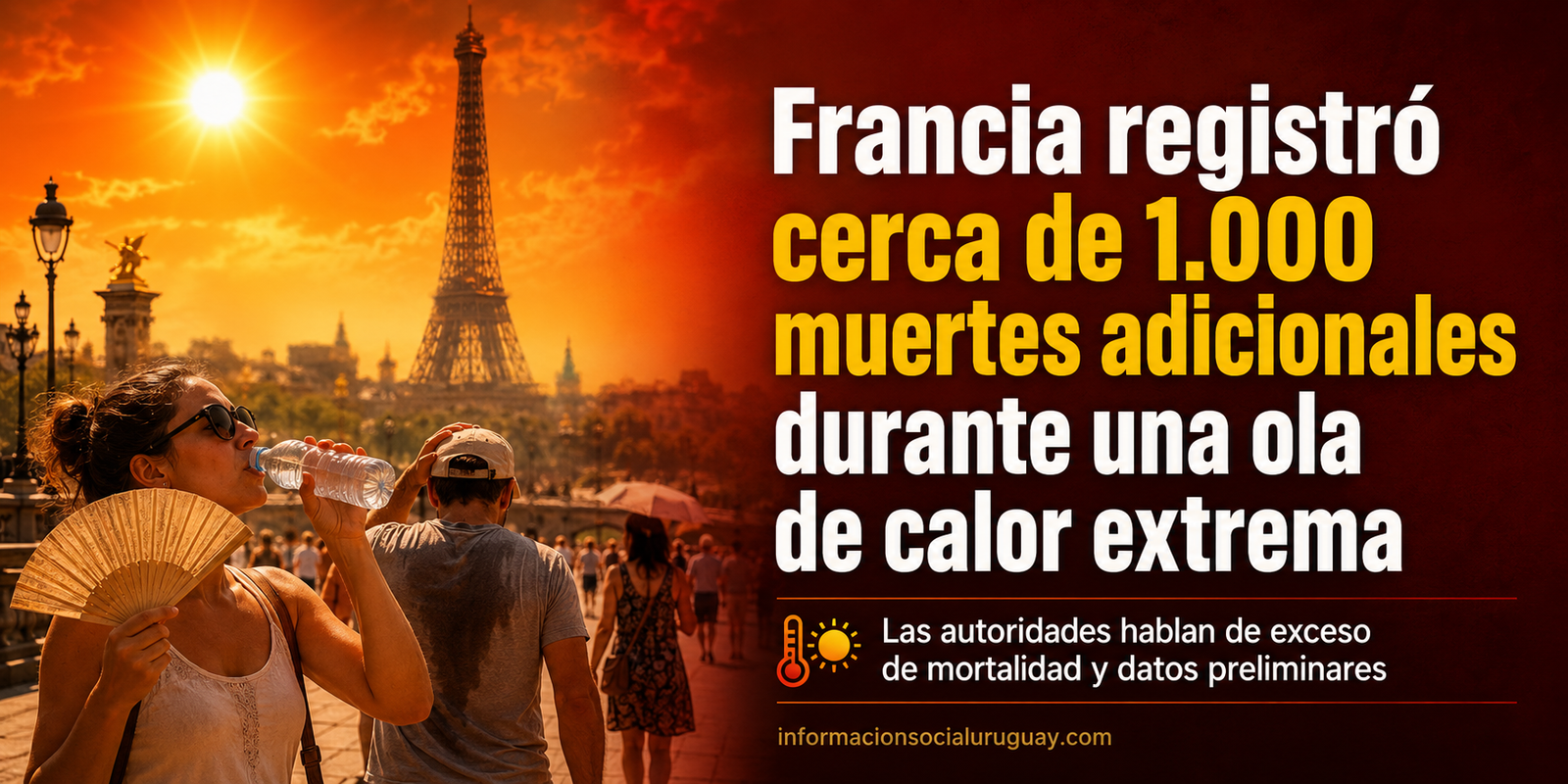 muertes por ola de calor en Francia