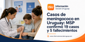 casos de meningococo en Uruguay