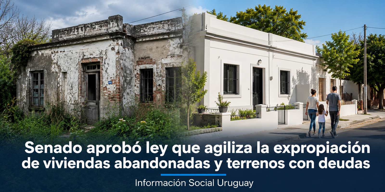 Ley de expropiación de viviendas abandonadas