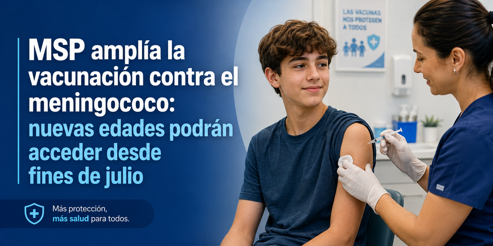 vacunación contra el meningococo