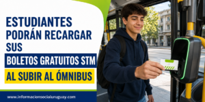 recarga automática boleto estudiantil STM