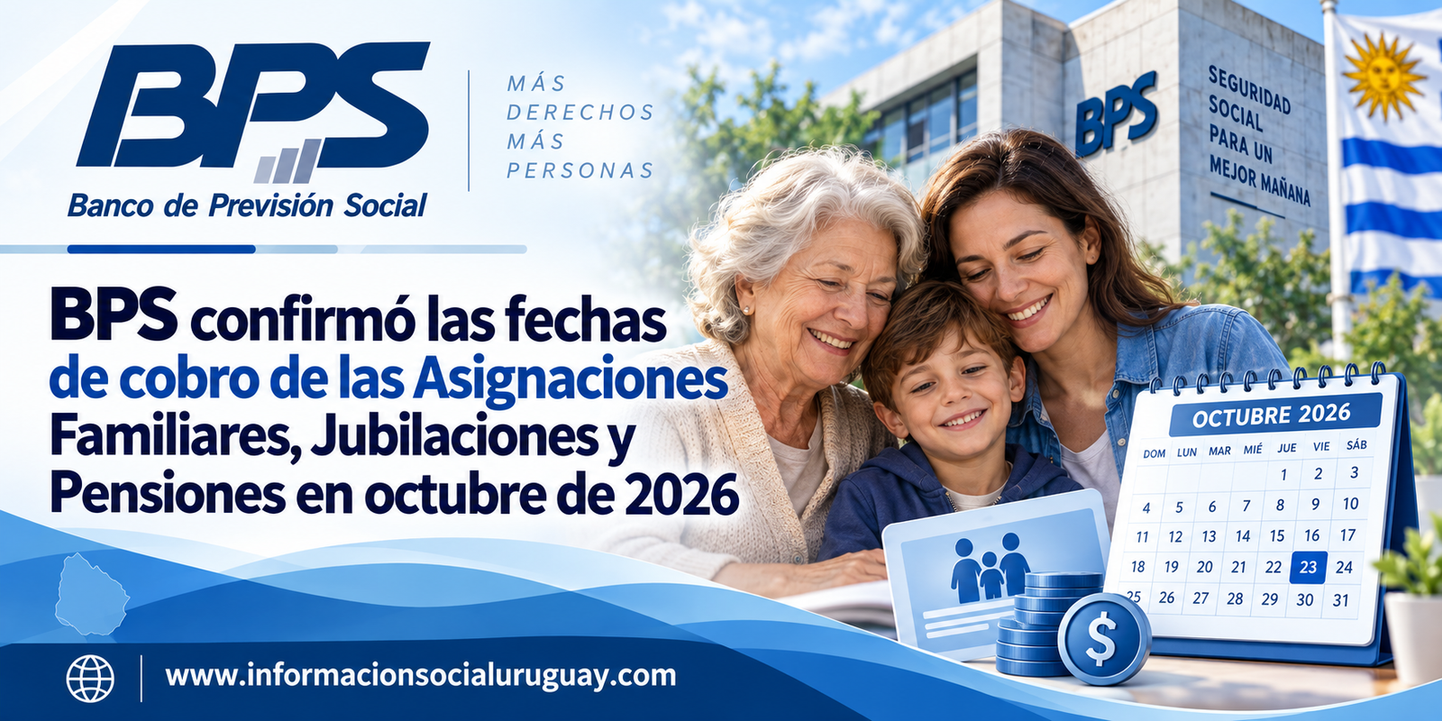 fecha de pago BPS