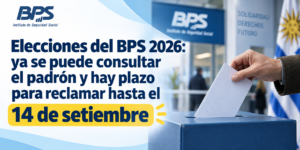 elecciones del BPS 2026