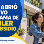 programa de alquileres del MVOT