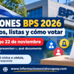 Elecciones BPS 2026
