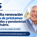 BPS préstamos jubilados