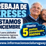 Préstamos BPS diciembre